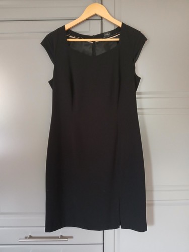 Schwarzes kleid basic a - schwarzes,