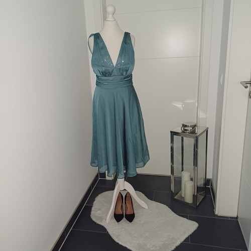 Neu abendkleid pailetten - 38,