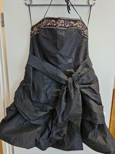 Schwarzes festliches kleid - schwarzes,